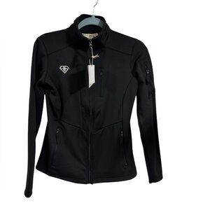 New With Tags Mountain Warehouse Juniper Fleece Black Jacket in Sz 4